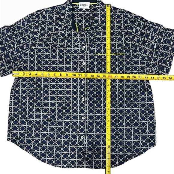 FRNCH Carla Blouse‎ Button Up - Size Large - Picture 4 of 9